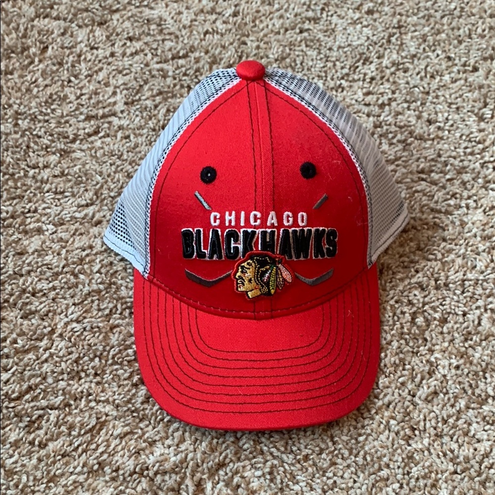 NHL Chicago Blackhawks Kids Red Hat